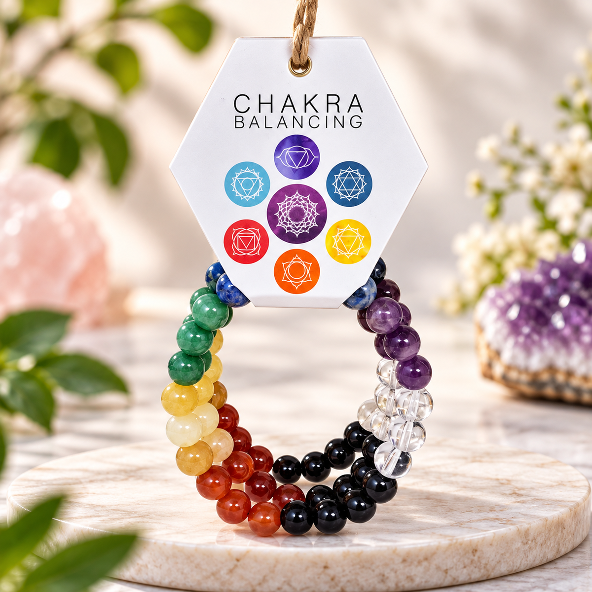 Chakra Ball Bracelet