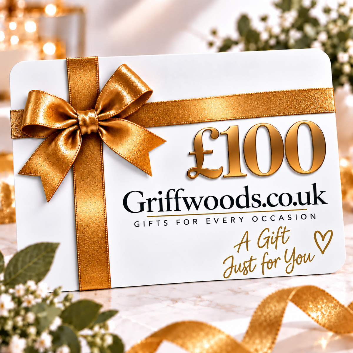 A £100 gift card from Griffwoods.co.uk