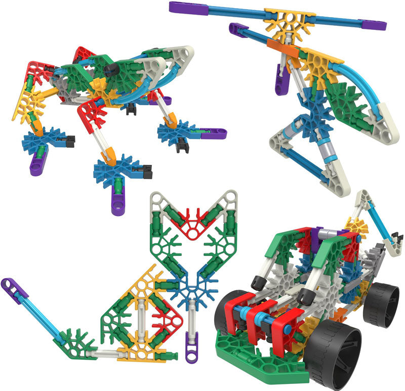 K'NEX Classics 125 Piece Building Set – 10 Models