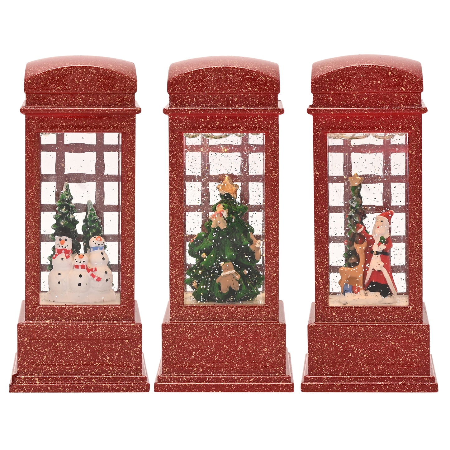 LED Mini Lanterns Telephone Booths