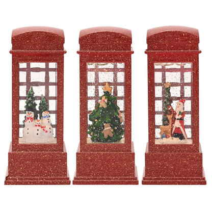 LED Mini Lanterns Telephone Booths