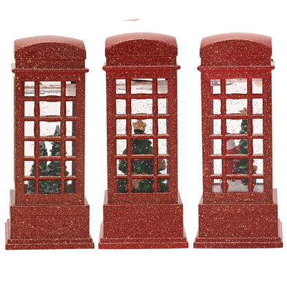 LED Mini Lanterns Telephone Booths