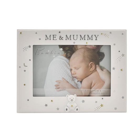 Bambino Resin Mummy & Me Photo Frame 6" x 4" photo frame