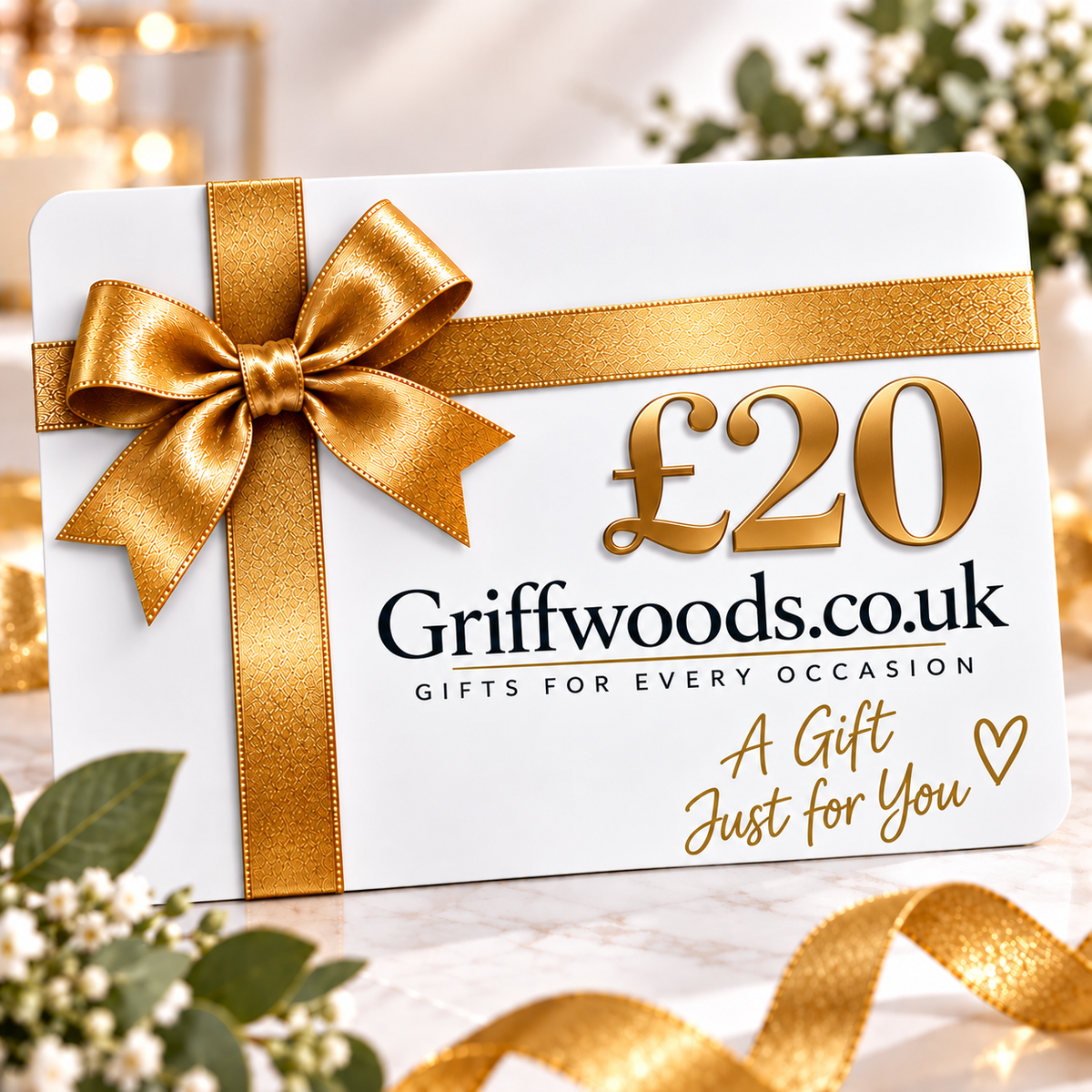 A £20 gift card from Griffwoods.co.uk