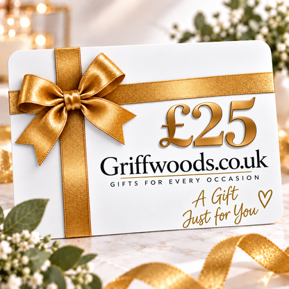 A £25 gift card from Griffwoods.co.uk