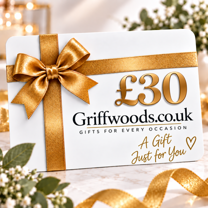 A £30 gift card from Griffwoods.co.uk