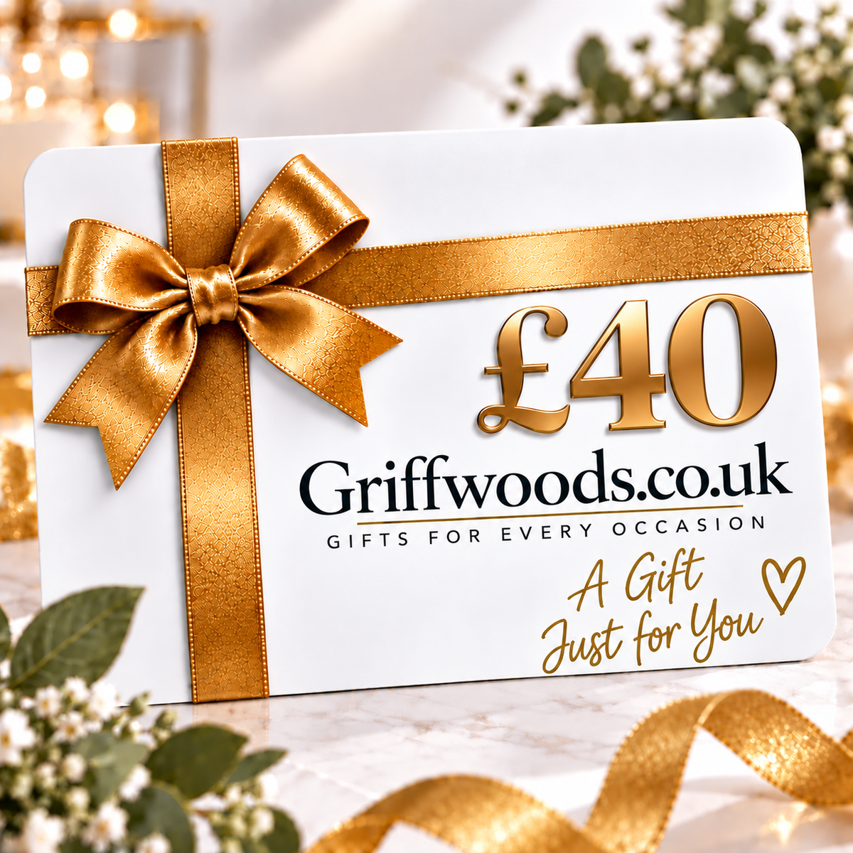 A £40 gift card from Griffwoods.co.uk