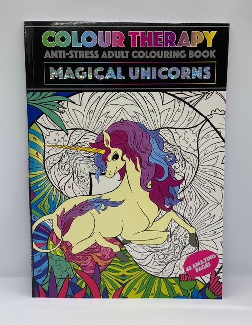Colour Therapy Magical Unicorns
