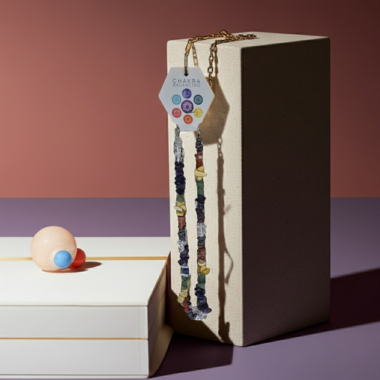 Chakra Small Stone Chip Necklace