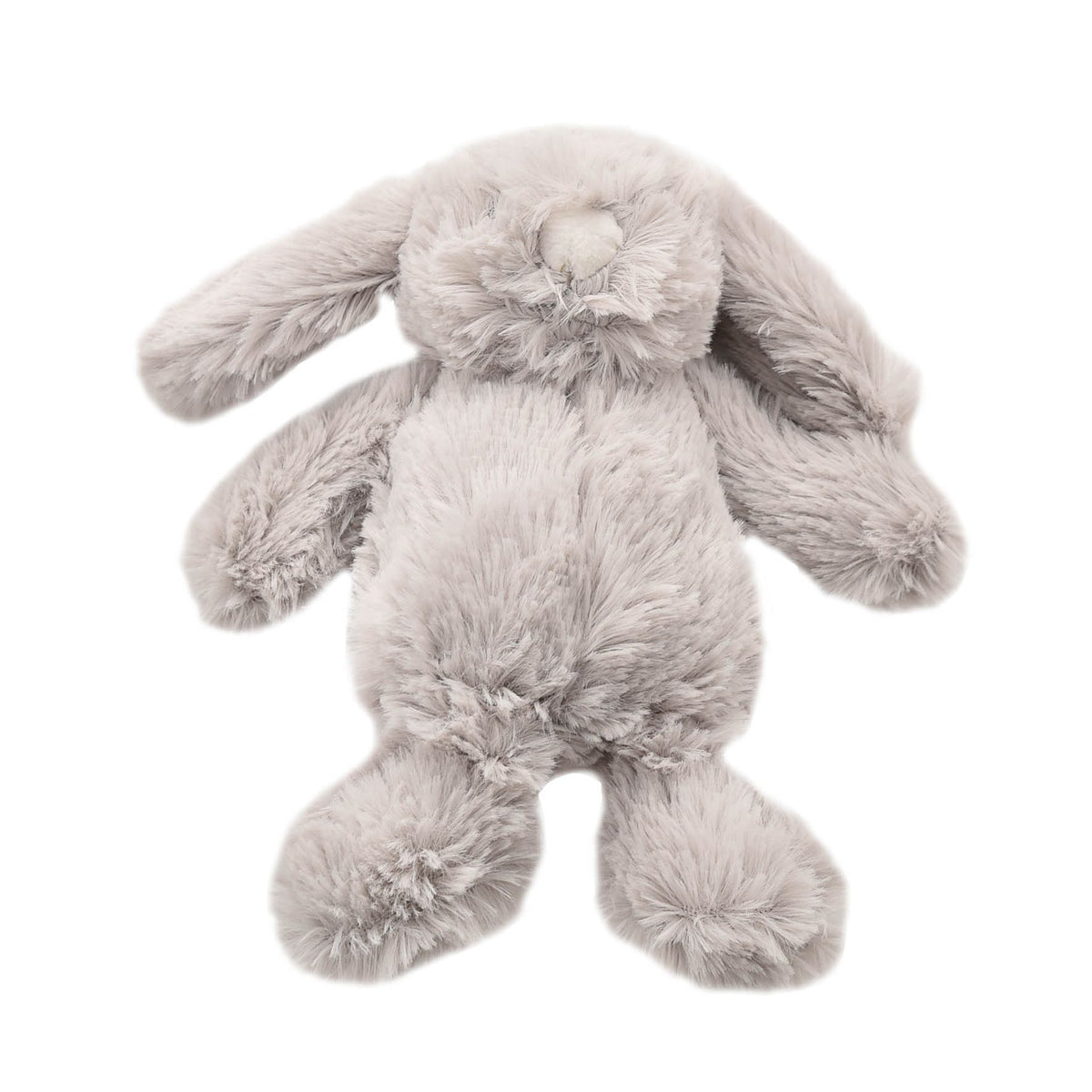 Plush toy rabbit on a white background