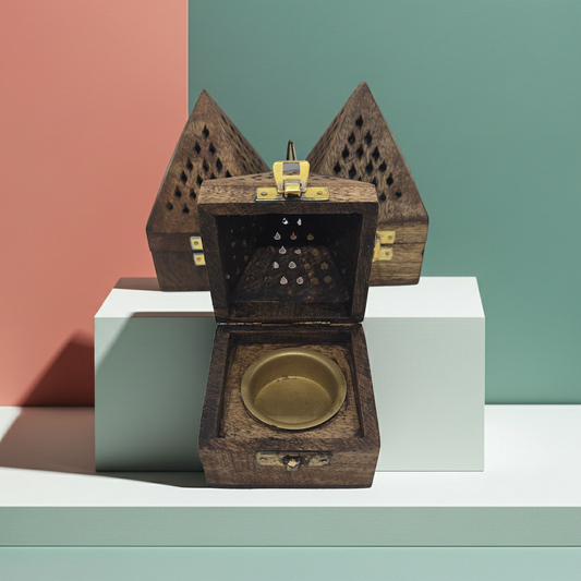 Pyramid Incense Burner