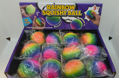 Rainbow Squishy Balls